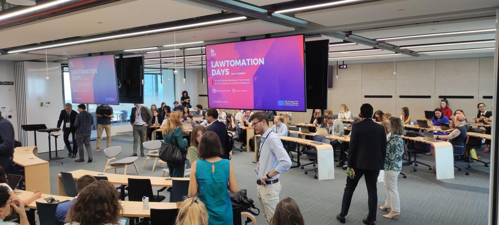 IE Law School (@ielawschool) on Twitter photo ⏳ The countdown is almost over! The 2nd edition of the <a href="/IEuniversity/">IE University</a> Lawtomation Days conference is about to start.
#LawtomationDays ⏳ The countdown is almost over! The 2nd edition of the <a href="/IEuniversity/">IE University</a> Lawtomation Days conference is about to start.
#LawtomationDays