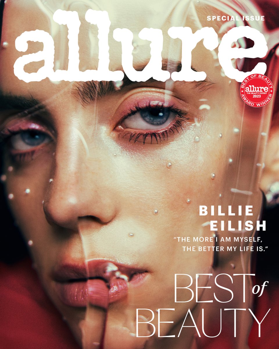 “I feel best right out of the shower,” says #BillieEilish in her Allure cover, “with my lotions and my smells.” Speaking of, Eilish has a new fragrance coming out, called Eilish No. 3. Learn more about Eilish's latest endeavor: in.allure.com/yFR7UrN #BestofBeauty