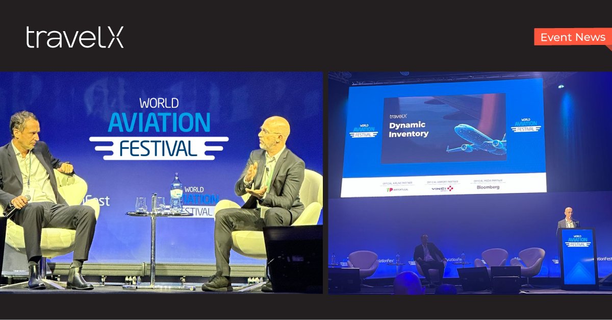 We are grateful for our session at Lisbon!

“We are virtually expanding the airlines capacity, and by that, generating new powerful revenue streams” says our CEO Juan Pablo Lafosse. 

Thanks World Aviation Festival and Eric Léopold for this amazing presentation!

<a href="/JuanPLafosse/">Juan Pablo Lafosse</a>