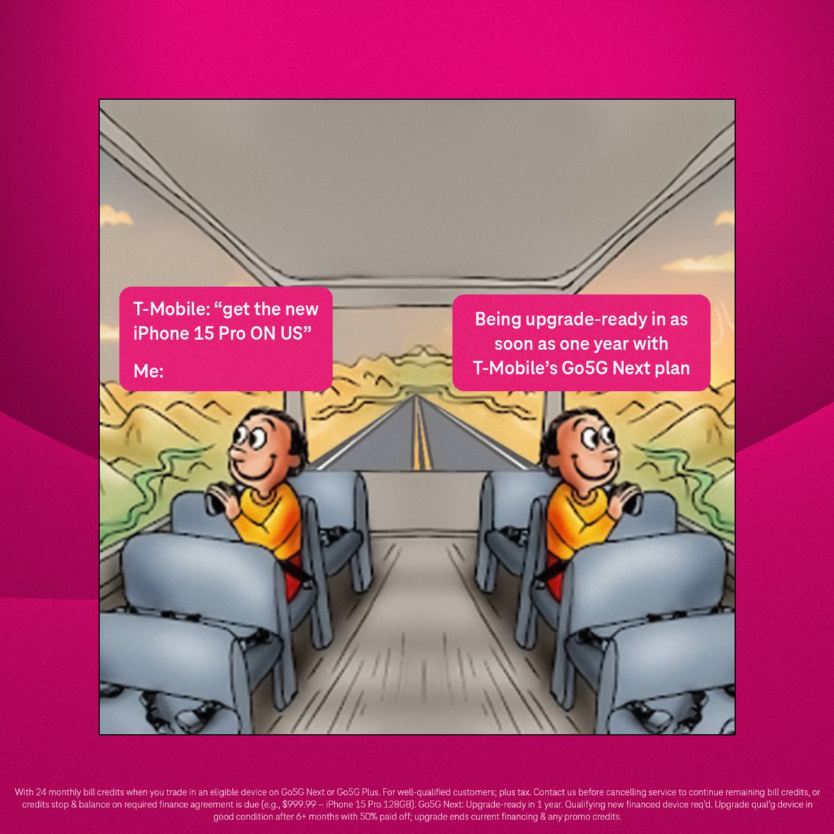 6a6yfac3's tweet photo. real ones know I’m riding with @tmobile for that upgrade 🤘​
​
pre-order here ➡️ https://t.co/PZZ208XNqb
​
#TeamMagenta https://t.co/uzK4aBXoi2