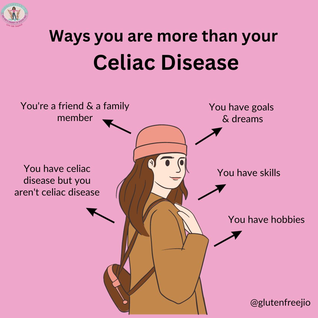 glutenfreejio's tweet photo. 🌾 Beyond Celiac: Embrace Your Uniqueness! 🌾

Celiac is just one part of me. 🍽️ Foodie, 💪 Resilient, 🤝 Advocate, 🧘‍♀️ Wellness Lover, 🎨 Creative Soul.

Celebrate your uniqueness beyond any label! 💫 #BeyondCeliac #UniquelyMe https://t.co/G9RvxlmD26