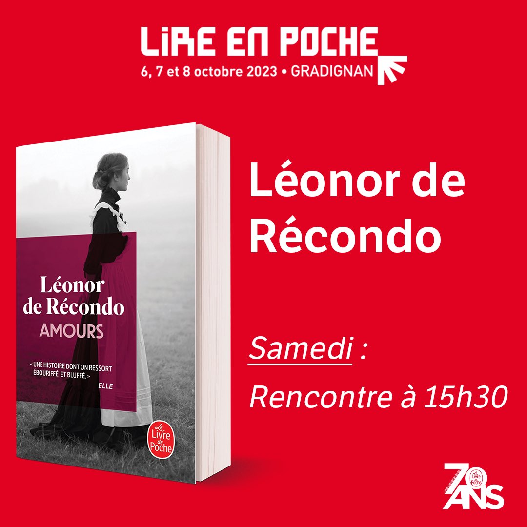 livredepoche's tweet photo. Nous vous donnons RV les 7 &amp; 8 octobre prochains à Gradignan!

Pour consulter le programme complet des rencontres et dédicaces :
👉🏼 https://t.co/nC7kssHmRY https://t.co/Kt8D8Nzc1Q