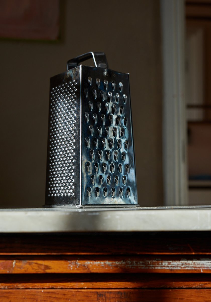 One of the highlights of my week so far was someone telling me (yesterday) that they had been considering giving their box grater away because it was gathering dust but then they read THE SECRET OF COOKING and realised how many uses it had! Photo by Matt Russell.