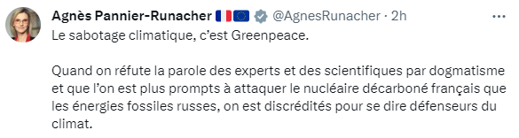 greenpeacefr's tweet photo. [🧶1/4] Les énergies fossiles russes, on les a déjà attaquées et pas qu’une fois. La semaine dernière encore en Allemagne. 

Vous voulez aller sur le terrain du sabotage climatique ? Allons-y @AgnesRunacher, mais ça risque de ne pas vous plaire : https://t.co/Sh7BmPfrA1