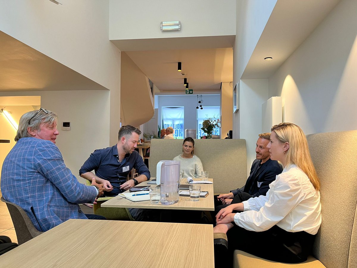 Ondernemen met een missie: <a href="/SD_Insights/">NEXTdriver</a>, Reheat BV, Aberson en @Meute_NL verkennen vandaag <a href="/HollandHouseBxl/">Holland House Brussels</a> met <a href="/NKVK/">NKVK</a> en onze experts de next steps voor de 🇧🇪 markt