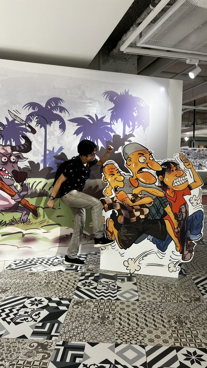 bbkatuns's tweet photo. What a great exhibition. From comics to caricature, digital, physical comics, ceritera perjalanan menuju kemerdekaan. 

Seiring sejalan Cartoon Exhibition
Until 30/9/2023

📍Fahrenheit 88 KL @fahrenheit88 
.
#bbkatun https://t.co/gMRU2QTreU