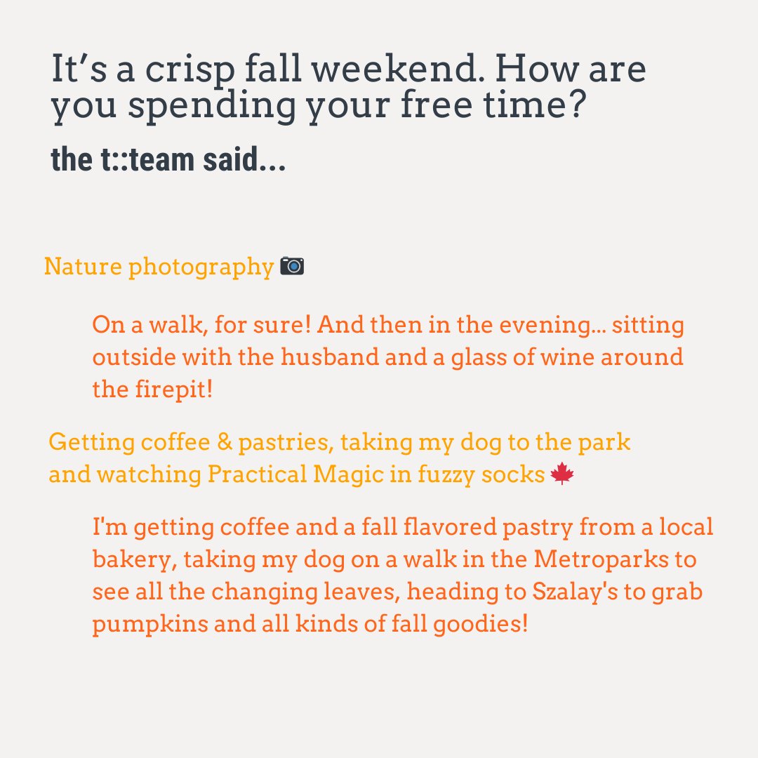 thundertech's tweet image. Sp👀ky szn is upon us and the t::team is thrilled. Swipe to find out what we&apos;ll be up to this fall 🍂🎃🏈