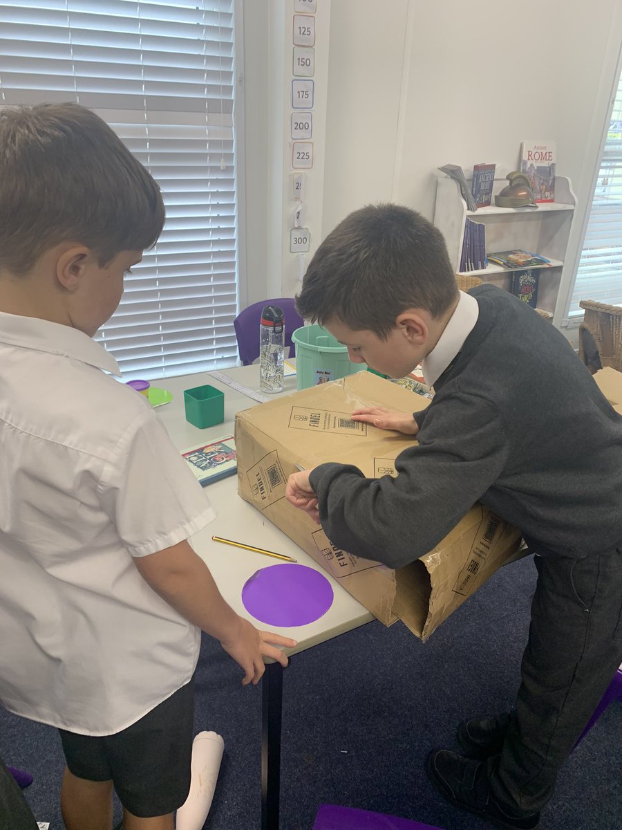 CCMPrimary's tweet photo. The year 4 Roman soldiers have passed the application process and are now busy making their weapons for a battle against the Celts! 🛡️ #preparingforbattle https://t.co/vlZntZBfMB