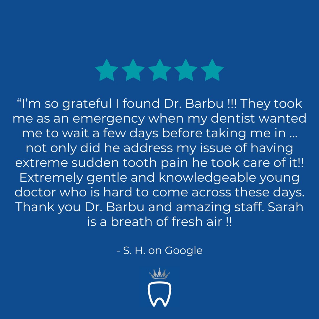 Thank you for the 5-star rating!💙

#fivestarrating #testimonial #fivestars #googlereview #patientreview #patienttestimonial #weloveourpatients #michigandentist #shelbytownship #shelbytownshipmi #roamdental