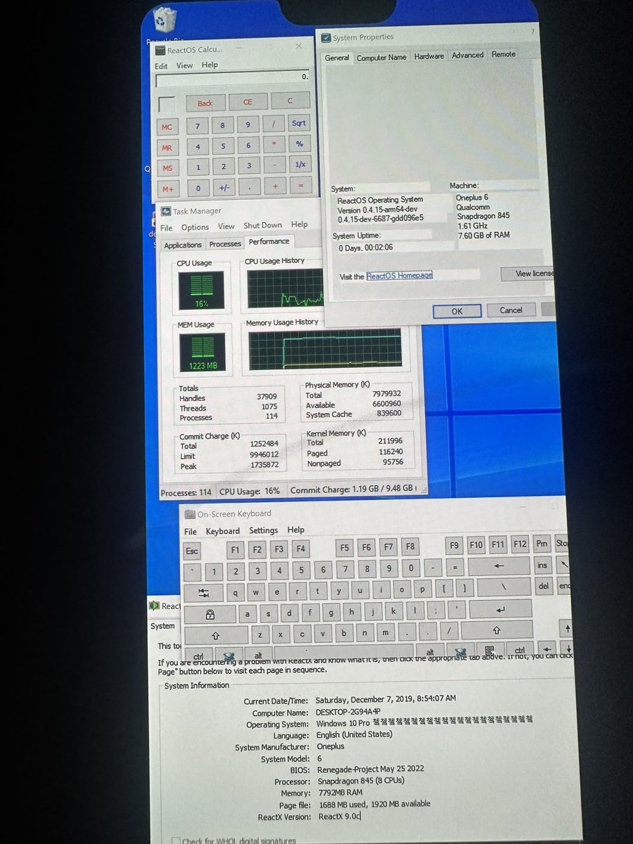 Some ARM64 userspace apps from ReactOS!