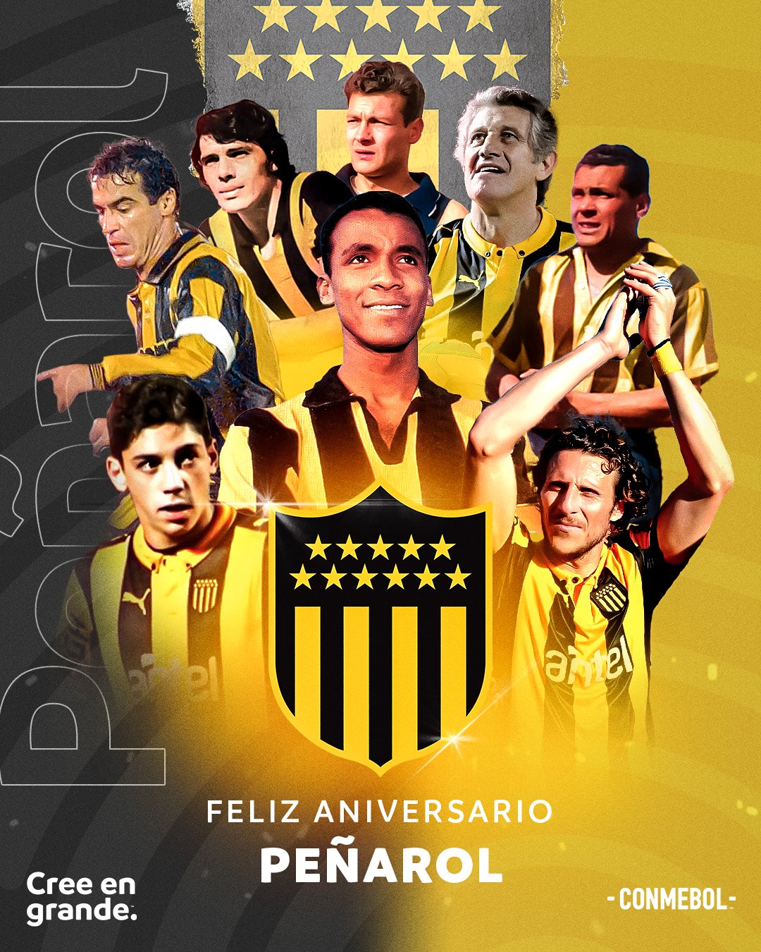 CONMEBOL Libertadores - 🏆😍 Parabéns ao maior vencedor da história da # Libertadores! 🎂🥳 Feliz aniversário ao Club Atlético Independiente, sete  vezes campeão da América, que inicia 2021 em festa: 1️⃣1️⃣6️⃣ anos de  fundação. #GloriaEterna