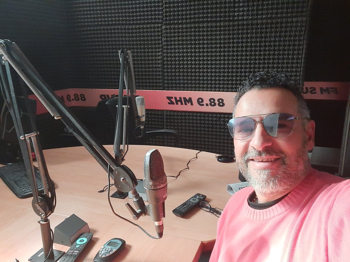 ElfutbolQAC's tweet photo. 📻 @fmsur889ok1 de ⏰️ 10 a 12
Te esperamos en #HaroconHache
con @JHperiodista @gallofernando https://t.co/cFPp6aiieV