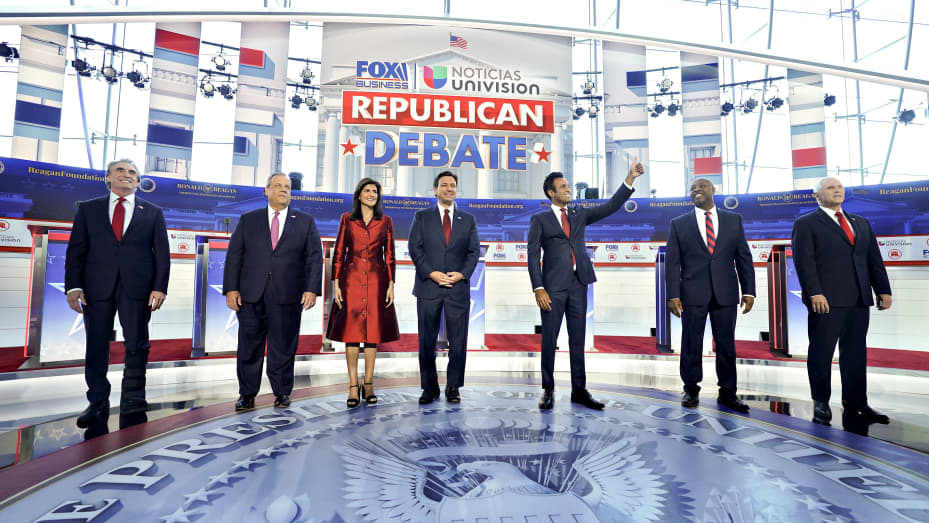 "Whatever transpired at the Reagan Library wasn’t a presidential debate. It was a reality show for a niche audience of people in America who can’t stop watching political theater no matter how dishonest, banal and stupid it is."

More of my thoughts on last night's Republican