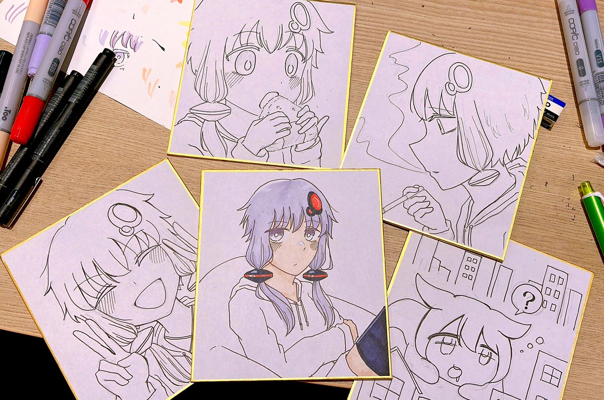 色紙こんな感じです 