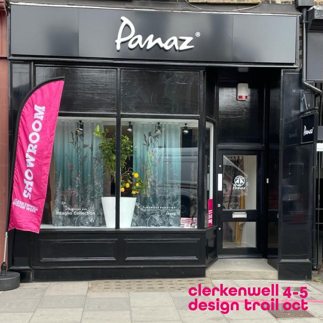 Clerkenwell Design Trail is fast approaching! ⏳ We are looking forward to welcoming everyone to our newly refurbished Panaz showroom. You can find us at 66 Clerkenwell Road where we will be on hand to provide expert advice. #ClerkenwellDesignTrail