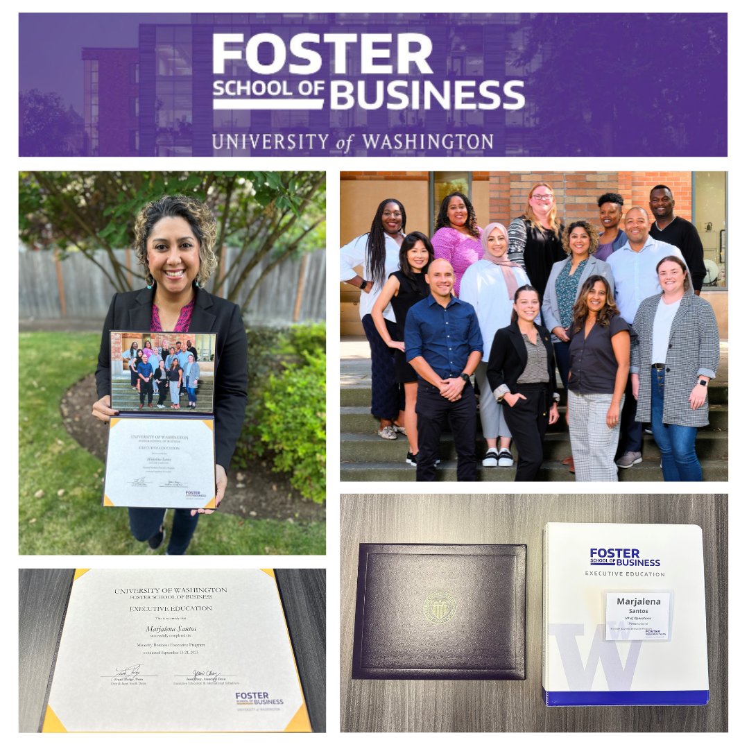 TeamCatalynt's tweet photo. Congrats to our VP of Operations for completing the UW Minority Business Executive Program @uwfosterschool - focusing on advancement in communications, collaboration, strategy, effective leadership, and so much more. #UWFoster #leadership #minoritybusiness
https://t.co/QJyIkhlZkZ https://t.co/anhYigU6RH
