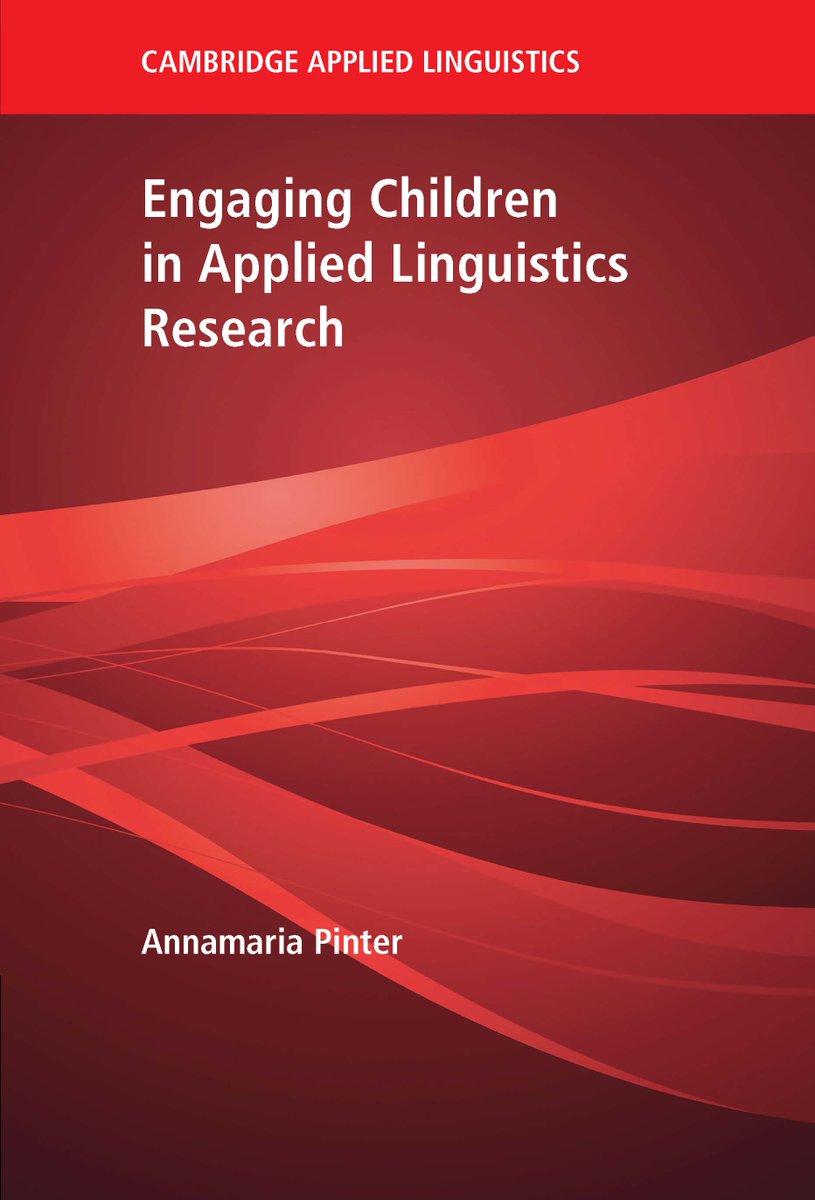 Engaging Children in Applied Linguistics Research by Annamaria Pinter
Based on a range of case studies, this pioneering book demonstrates the multiple benefits when children actively participate in research. 
📚 cup.org/3sAIzgl
