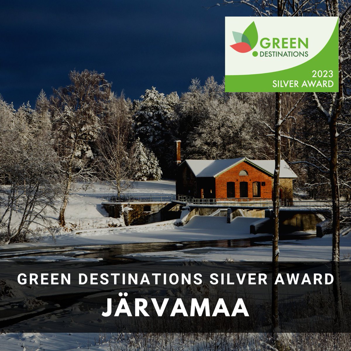 🎉 Congratulations, Visit Järva (#Estonia), on achieving the Green Destinations Silver Award status. 🏆

🇪🇪 Järvamaa is an Estonian county where one can experience unique nature and food experiences, attend events, and enjoy nature in a safe environment.