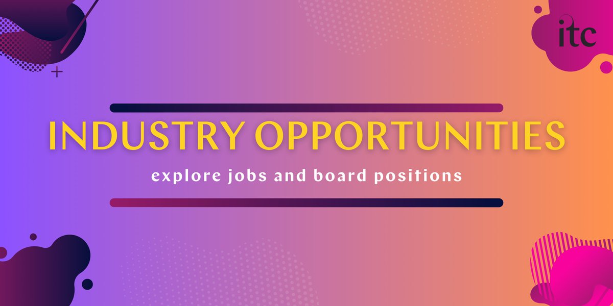 🎭Check out the latest industry jobs and board opportunities   
 Including positions at

@LIFTfestival 
@youngvictheatre 
@Stagetext 
@PDEnrich 
@extantltd 
@TheatresTrust 
@1927productions 

Find out more: bit.ly/31jx9R1