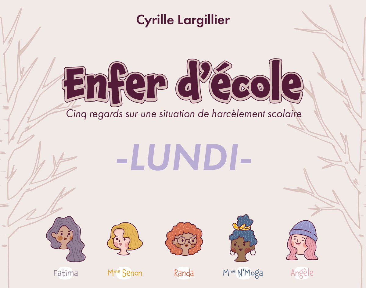 📚 Nouveauté ! "Enfer d'école" de <a href="/CyrilleEcole/">Cyrille LARGILLIER @cyrille@framapiaf.org</a> est à lire sur rallye-lecture.fr ❤️. Il raconte magnifiquement le harcèlement scolaire à l'école primaire par le prisme des 5 personnages majeurs : la victime, sa mère, l'enseignante, l'harceleuse, une élève témoin.
1/2
