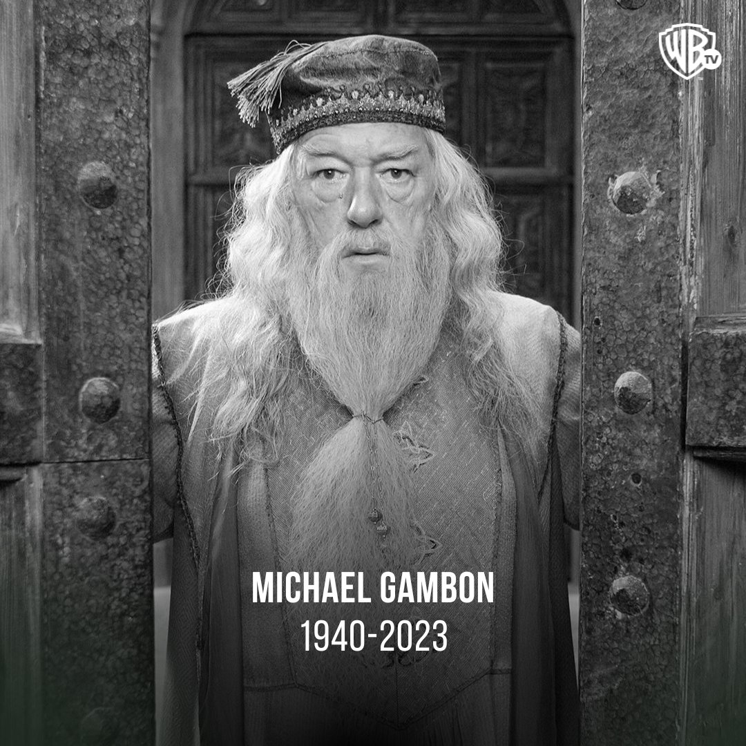 Hoje nos despedimos de Michael Gambon, nosso eterno Dumbledore, que está eternizado em cada frase de sabedoria e em cada fã que teve Hogwarts como sua casa. 

Levantem suas varinhas /*