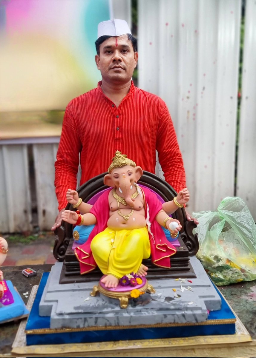 पुढच्या वर्षी लवकर या! 🌼 #ganpati2023 #GanpatiVisarjan