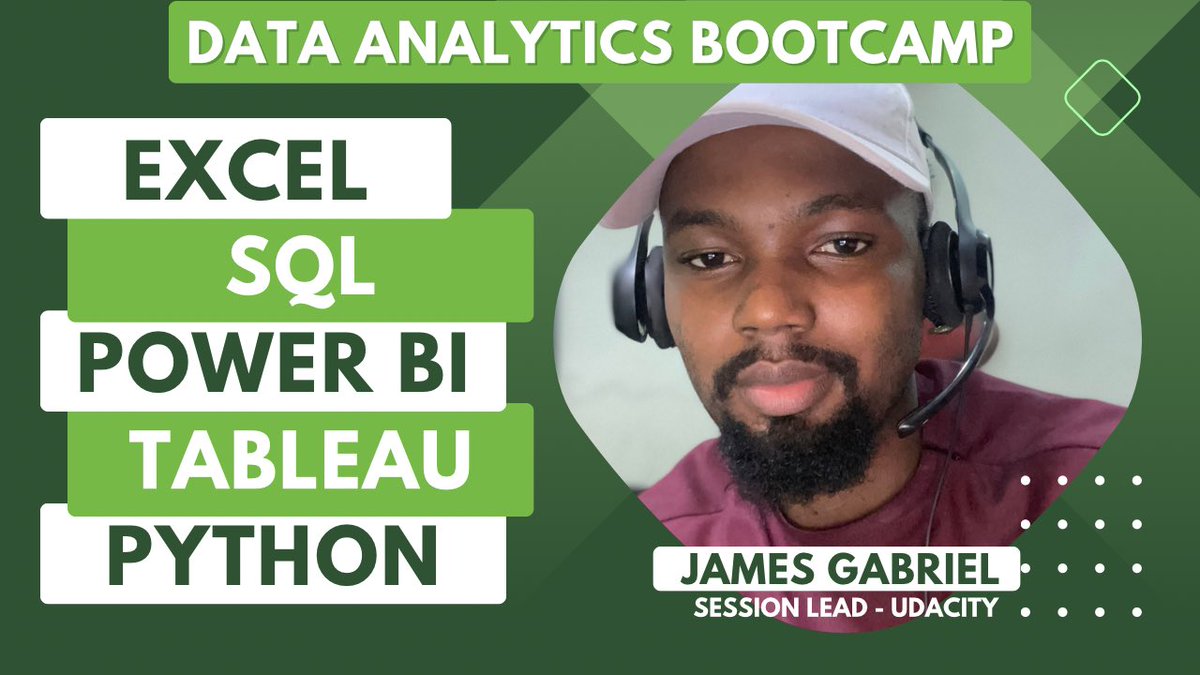 thenaijacarguy's tweet image. The fifth cohort of the best Data Analytics Bootcamp in the market starts October 9th and this thread contains all the details about it. 

Tools: Excel, SQL, Power BI, Tableau, Python

Kindly like and retweet.