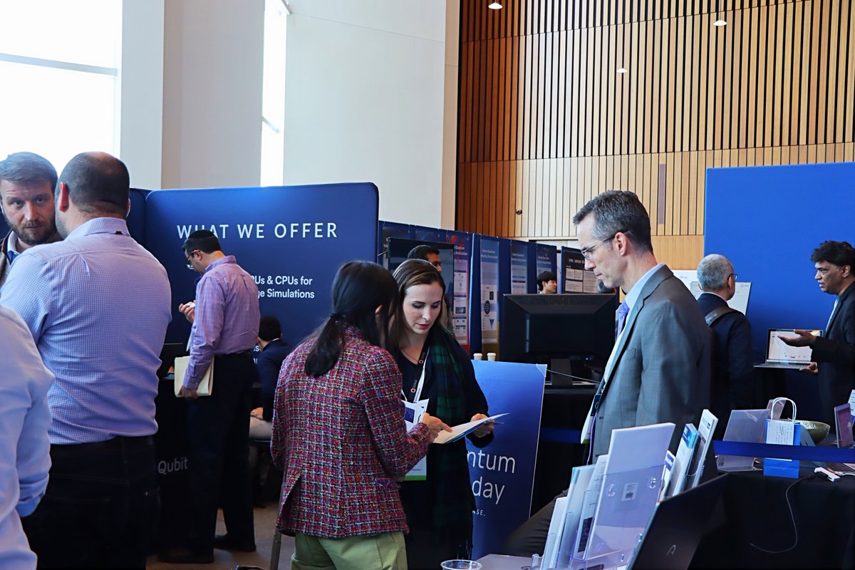 Let the conversations begin! 🗣️

It's day 2 of the Quantum World Congress and we're excited to chat with you. Visit our booth, say hello, and learn about our reservoir computer, photonic vibrometer, or quantum authentication solution!

#QCi #QWC2023