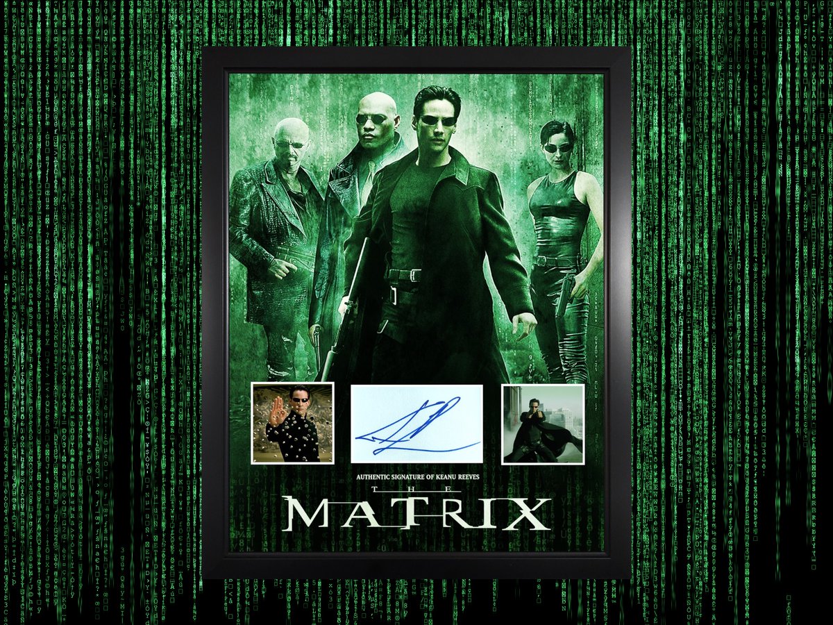 🔥🔥🔥Keanu Reeves - The Matrix🔥🔥🔥

Fully authenticated by AutographCOA! Available shortly at thememorabiliastore.co.uk!

#keanureeves #johnwick #matrix #keanu #thematrix #keanureevesfan #keanureevesedit #neo #johnwickchapter #keanureevesmovies #keanureevesofficial