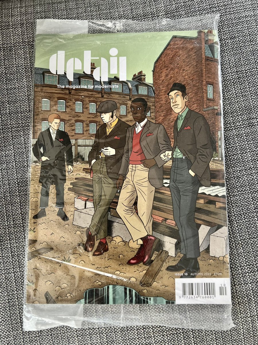 AGC_LONDON's tweet photo. Always a good day when the latest issue of @detailmag lands at @AGC_LONDON HQ 

Available here:
https://t.co/zPlQAnY2CB

#DetailMag #Modernists #ModStyle #Mods #RudeBoys #RudeBoys #Modernism #Suedeheads #Suedehead #HardMods #Modculture #ModFashion #ModMusic #ModArt #Moder https://t.co/Tj3zEiXDnt