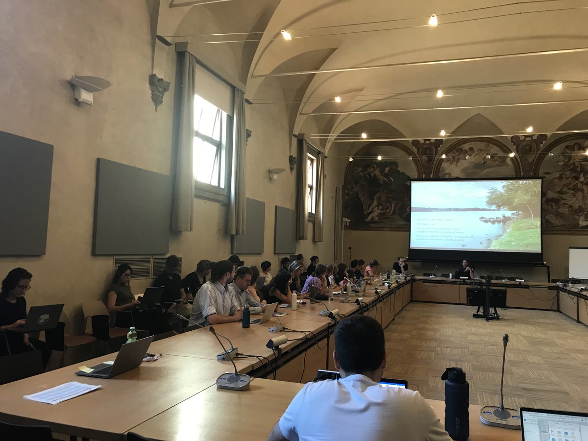 EUI_MWProgramme's tweet photo. During the past two weeks, Max Weber Fellows had the opportunity to share their work at the #MWF #SeptemberPresentations 💡
The sessions provided interesting and enriching insights into this year’s @EUI_EU #MaxWeberProgramme research topics.
Many thanks to all! 👏 https://t.co/OX7E8anNqw