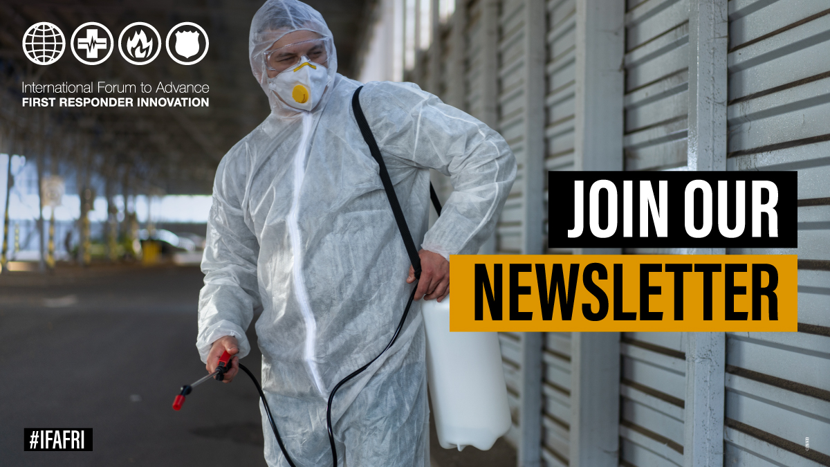 📰 Want to stay updated on the latest in #firstresponder innovation? Dive into #IFAFRI’s latest newsletter, your essential source of information on all things groundbreaking in the field. 📩Download now for upcoming events, insights & publications ➡ bit.ly/3NQw72Y