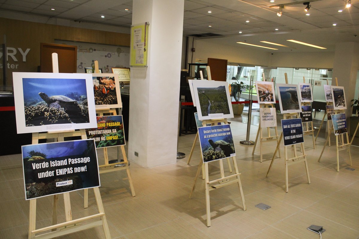protectVIP_ph's tweet photo. 🐢🐟 We're painting the ground floor of De La Salle Lipa's Diokno Building! 🪸🐚

If you will be in DLSL this Friday, September 29, do drop by the #ProtectVIP exhibit which we are holding alongside the #OurVIP summit in observation of the Verde Island Passage Awareness week. https://t.co/rseEoQevTL