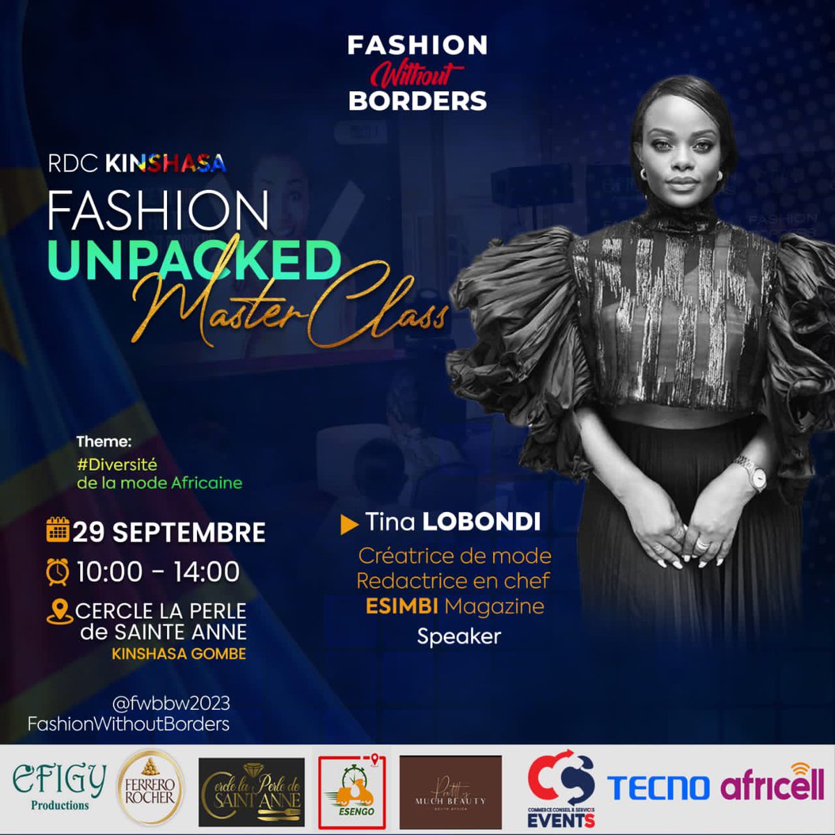 Ce programme MasterClass vise à célébrer la richesse et la diversité de la mode africaine, à promouvoir l'entrepreneuriat et la durabilité dans les arts créatifs et à permettre aux individus d'exceller dans une industrie de la mode en constante évolution. #fwbkinfashionunpacked