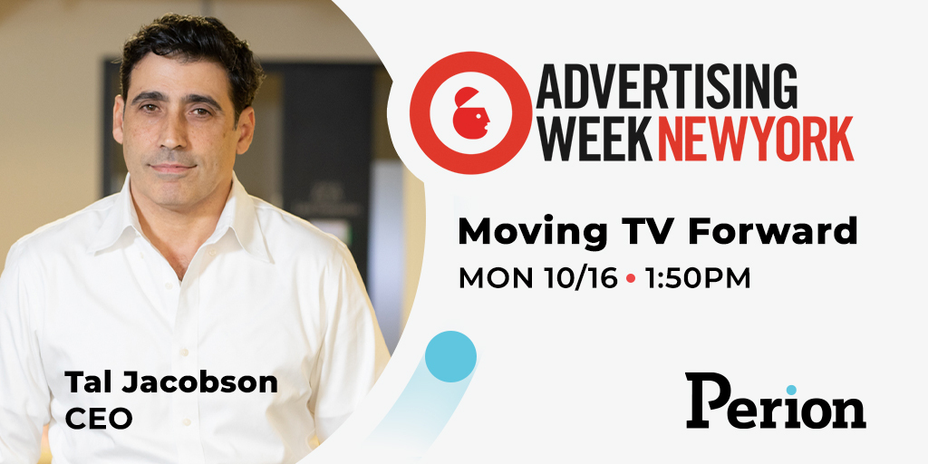 230 million US CTV users and counting. 
With TV becoming more fragmented than ever - how can brands break through the clutter?
Join our CEO, Tal Jacobson, at <a href="/advertisingweek/">Advertising Week</a> New York to discuss the dynamic world of CTV advertising.

See you in NYC!

#AWNewYork23 #CTVAdvertising