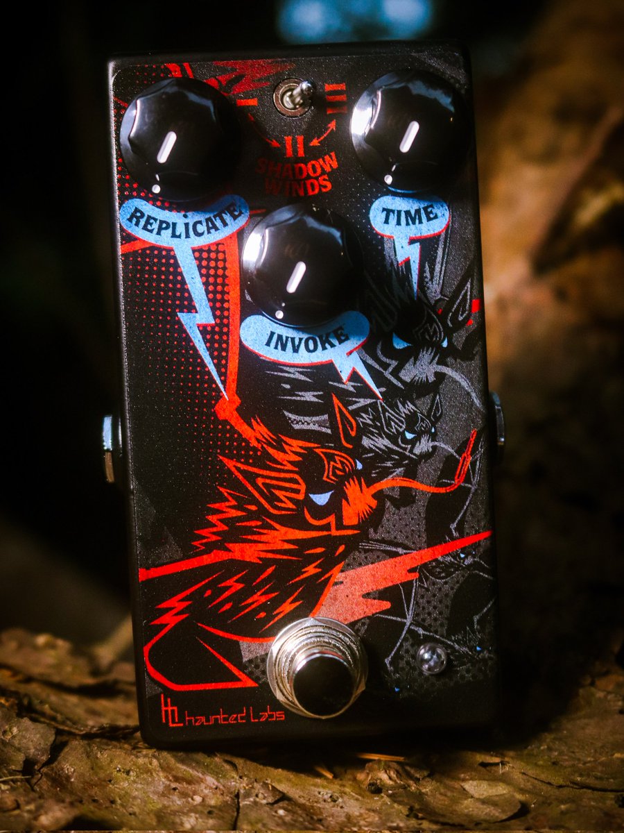 HauntedLabs's tweet photo. It's time.. Everyone meet Haunted Labs latest offering Shadow Winds!
An enchanting-but-virulent delay pedal for guitarists and skylarkers of all ilks..
Believe us when we say.. THIS MONSTER DWELLS! β‘π¦β‘
#hauntedlabs #shadowwindsdelay #delaypedal #newpedalday #keepithaunted https://t.co/d4U7XUjFVn