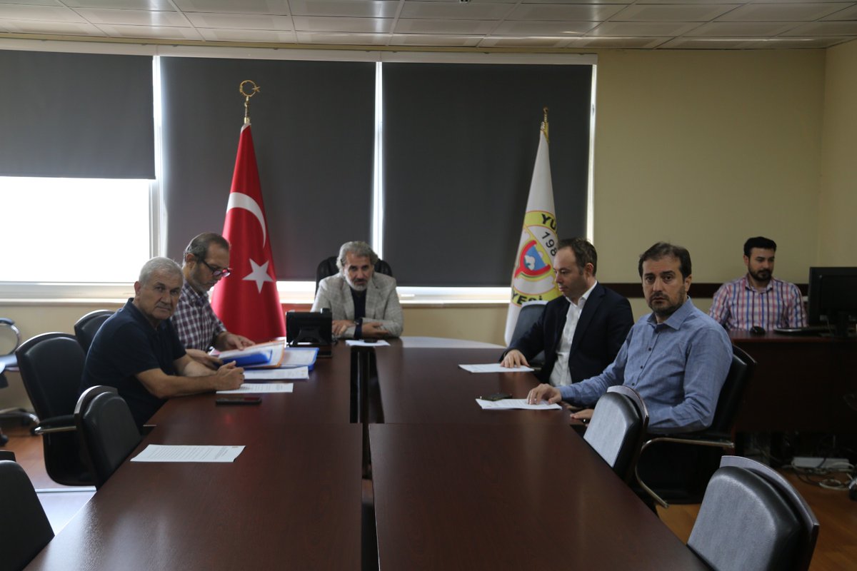 Eylül ayı olağan Encümen toplantımızı gerçekleştirdik. Encümenimizin alacağı kararların hayırlara vesile olmasını temenni ediyorum.