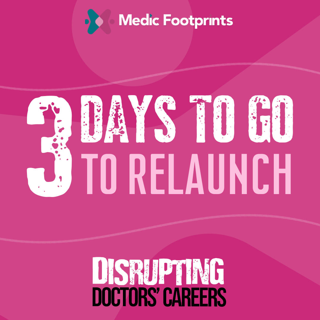 3 Days to go until the relaunch of our Disrupting Doctor's Careers podcast! 

Check out this episode if you're looking for something to listen to today!

podcasts.apple.com/gb/podcast/pha…