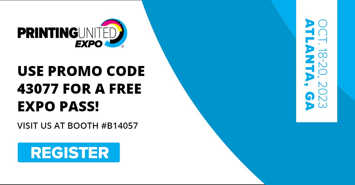 Xeikon invites you to #PRINTINGUnited Expo!
Use Code: 43077 for a FREE Expo Pass and visit us at booth B14057. 

Discover how #DigitalPrinting can optimize your production process and improve your efficiency.

xeikon.com/en/events/prin…