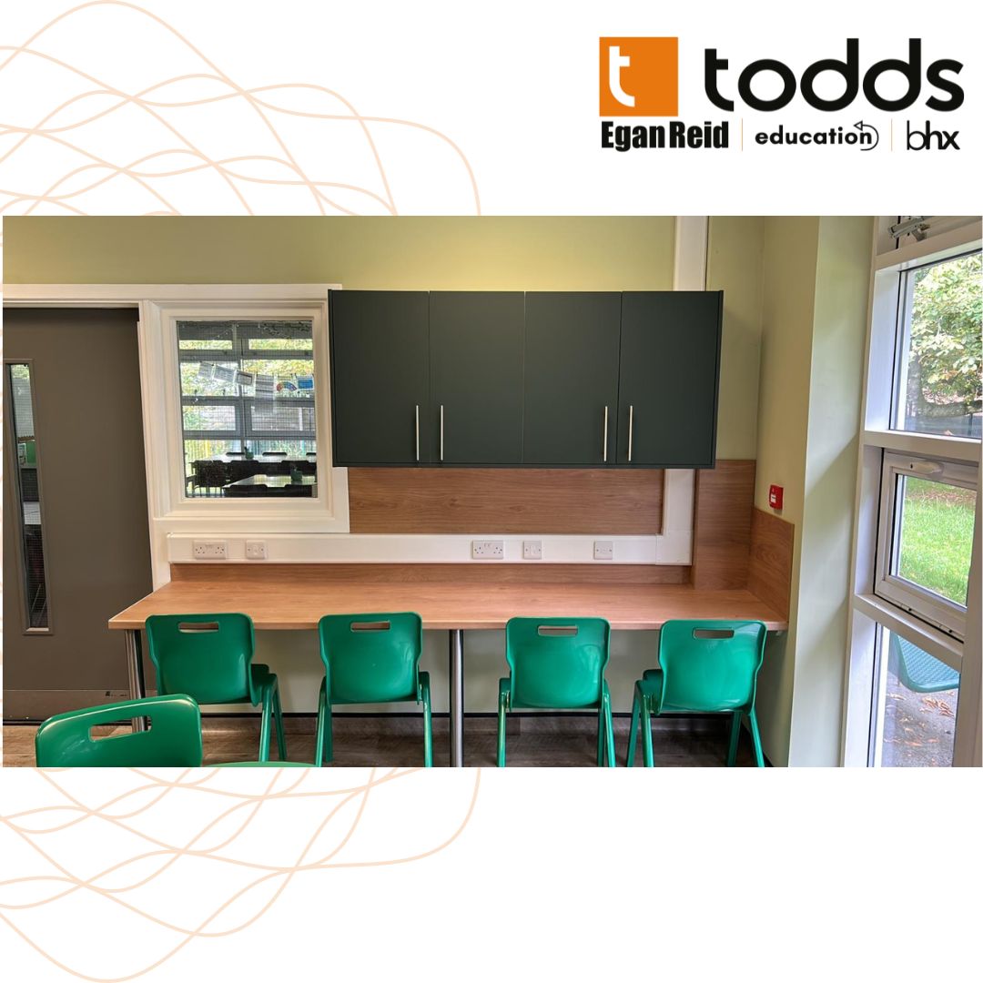 TeamTodds's tweet photo. Another fully managed Project by the Team 👏🏻

Included a full refurbishment, furniture supply, and vinyl install 🔨🪑🖼️

#schoolrefurbishment 
#schooldesign #educationalrefurbishment #educationalfurniture #lincolnshire #lincolnshirebusiness #schoolfurniture https://t.co/JDNjBzVez8
