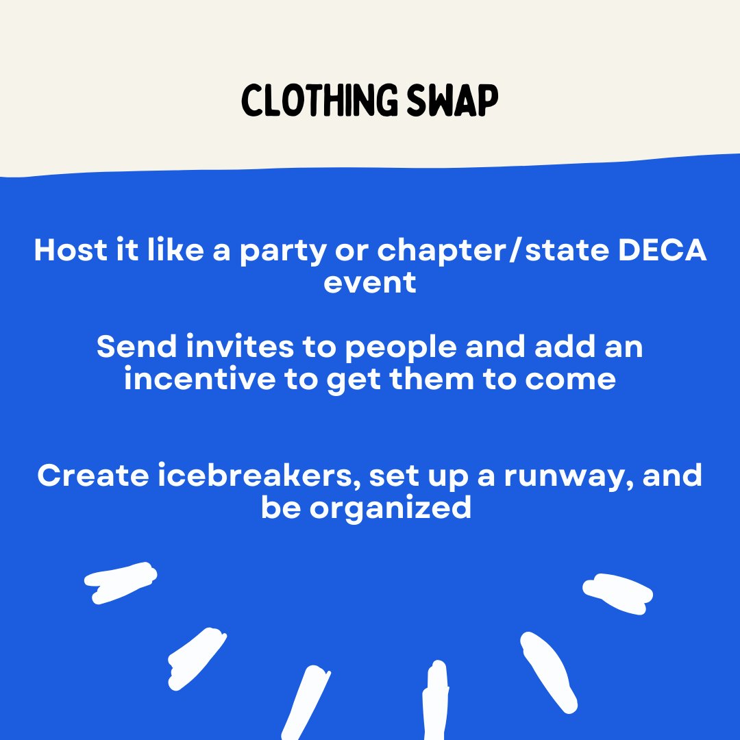 NMDECA's tweet photo. Happy Thursday! To set yourself up for success in the long-run this DECA season, start working toward your competitive event now! If you have any questions about Role-plays and Case Studies, please reach out to @deca.jeje
- - - 
#iamnmctso #nmdeca #decainc https://t.co/i5Wk9N5yyo