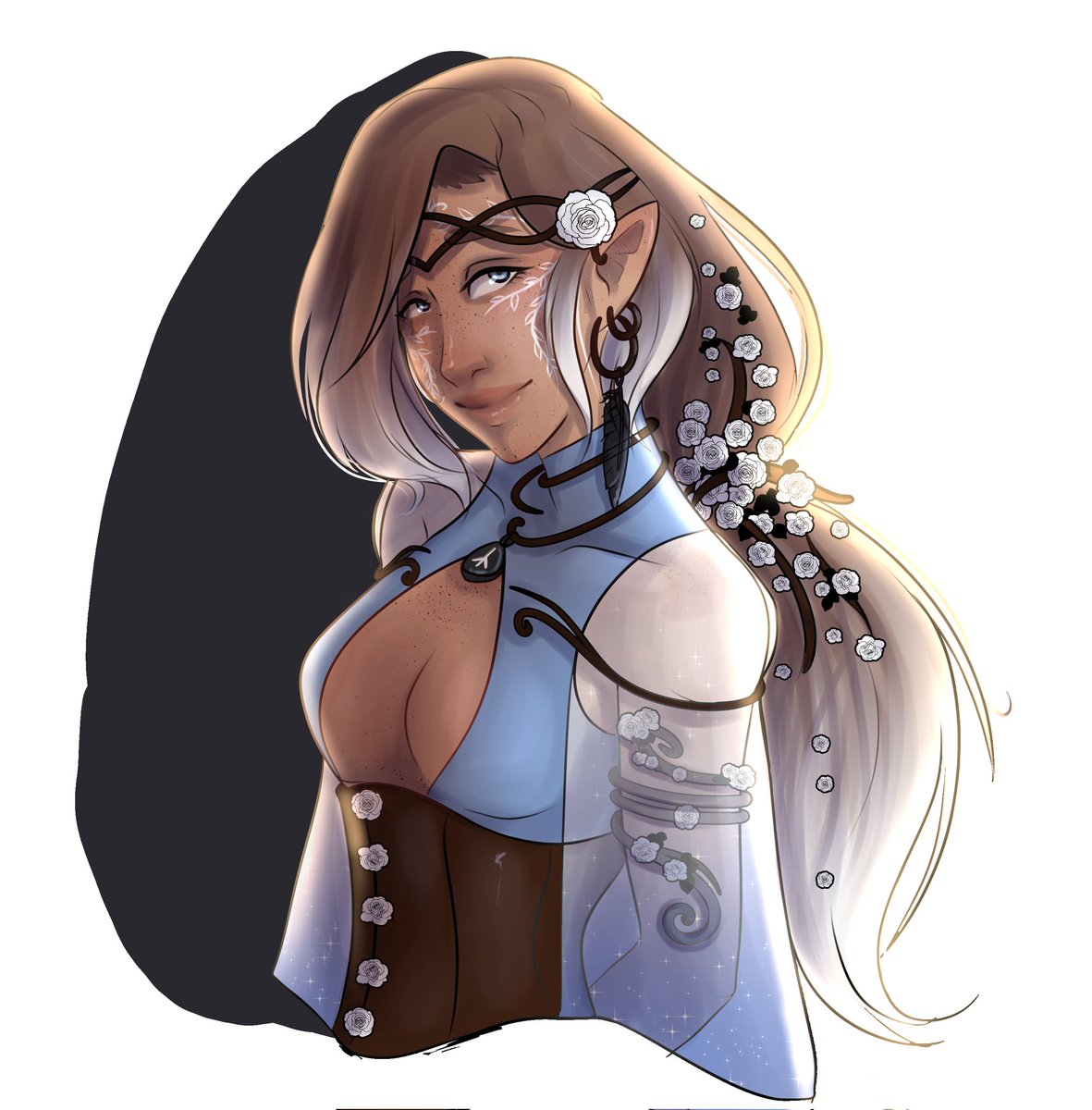 Borbborbb's tweet photo. I love my DnD gorl, i shot the milfification beam at her too https://t.co/Wu0mCl54T9