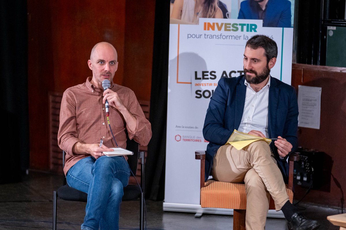 franceactive's tweet photo. Luc Monvoisin de @Kataba_fr : “L’idée fondatrice de #Kataba c’est de faire un mobilier local éco-conçu, grâce aux financements de #FranceActive, nous avons réussi en 2020 à sortir nos 1ᵉʳˢ mobiliers à l’impact carbone 8x moins importants qu’un mobilier classique” https://t.co/hA3W3KhqxF