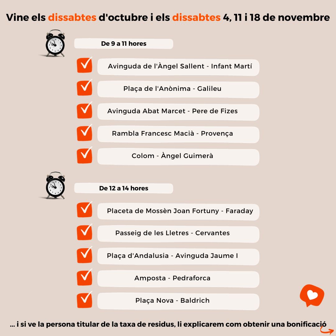 ajterrassa's tweet photo. #TreuteLaRoba!
👕👖👞Tens una pila de roba que ja no fas servir i li vols donar una segona vida?

👇👇👇👇

😘 Porta-la al contenidor taronja i es podrà reutilitzar o reciclar.

🔗https://t.co/UNTIyuVFWt

@trsmediambient  @ecoINSERCIO  @ecoequip https://t.co/qs6vyLB57c