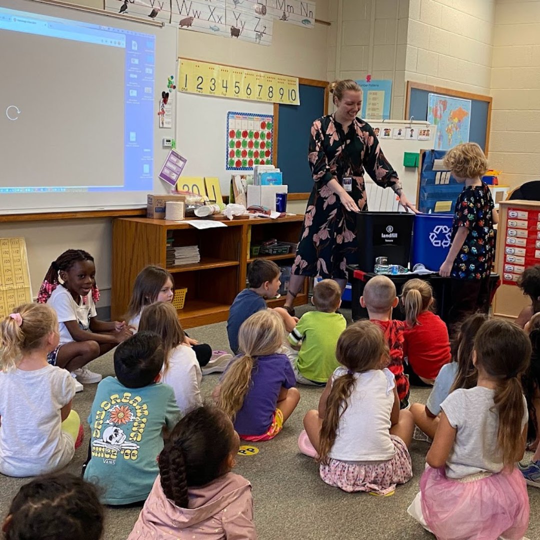 LPS Sustainability (@lps_sustain) on Twitter photo Kindergarten Garbology lessons are officially underway districtwide ♻️ Students learn how to reduce, reuse, and recycle from Sustainability team members, Keep Lincoln and Lancaster County Beautiful, and the <a href="/CityOfLincoln/">City of Lincoln, Nebraska</a> Solid Waste Division
#ReduceReuseRecycle #sustainability Kindergarten Garbology lessons are officially underway districtwide ♻️ Students learn how to reduce, reuse, and recycle from Sustainability team members, Keep Lincoln and Lancaster County Beautiful, and the <a href="/CityOfLincoln/">City of Lincoln, Nebraska</a> Solid Waste Division
#ReduceReuseRecycle #sustainability