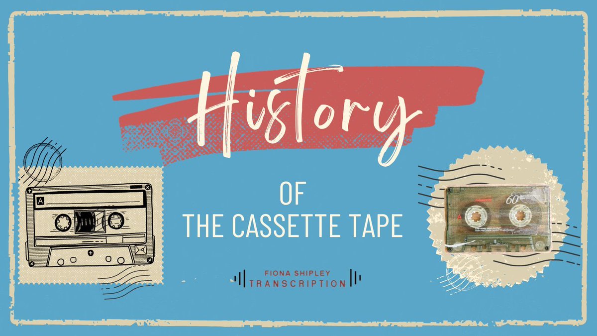 Would you believe we actually received a recording for transcription on cassette tape just a few months ago! Read our latest blog that takes a look at the history of the cassette tape buff.ly/48w2oG6 #transcription