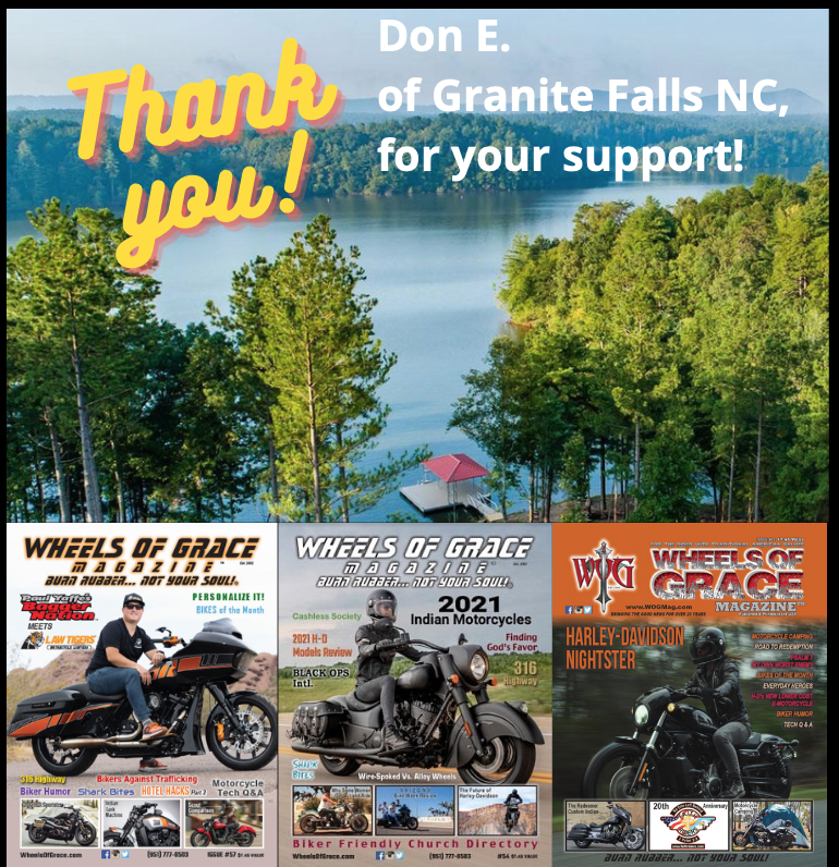 #NorthCarolina #GraniteFalls #religion #relationship #faithful #Patriot #WheelsOfGrace #BikerChurch #MotorcycleMagazine #bikernews #WOGMag #motorcycles #bikers #ChristianBikerMag #BikerMagazine #ChristianBikerMag #RideForGod #bikerlifestyle #motorcycleriders