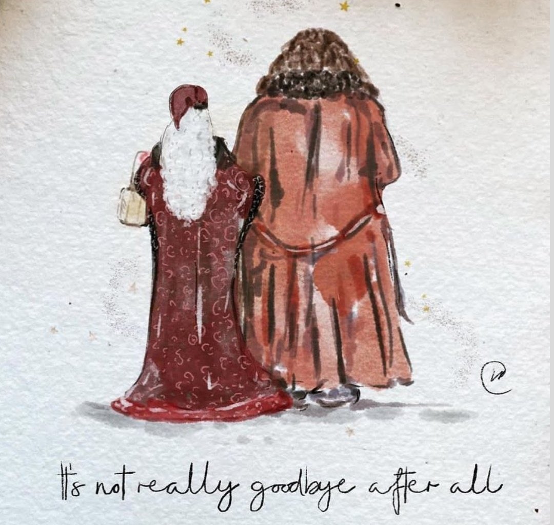 EiProfeta's tweet image. “Esto no es un adiós, después de todo". 

Descansa en paz, Michael Gambon.