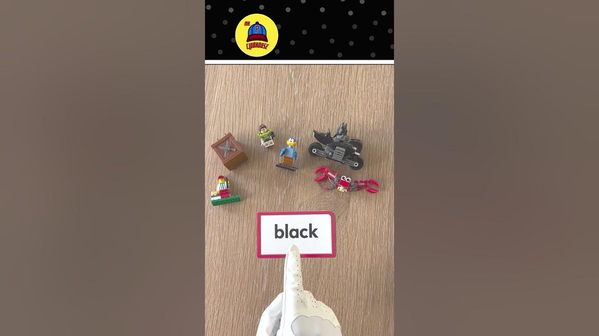 MrPClubhouse's tweet photo. "Black" is #great for #sightwords | #color #readingcards #roblox #englishlearning #colors #shorts https://t.co/FfdkJ9Pa0I https://t.co/0BegmuAppA