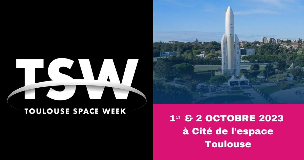 actu_ETI's tweet image. [🚀 Nous sommes partenaires de la Toulouse Space Week 2023 ! 🌌]

📅 Prenez RDV avec nous les 2 et 3 octobre à la Cité de l'espace, à Toulouse.✨

Informations et inscription sur le site pulse.ly/v0chm0bavw

#ToulouseSpaceWeek #ExplorationSpatiale #Innovation